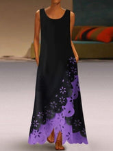 Load image into Gallery viewer, Women's Double Slit Lace Maxi Dress
