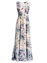 Load image into Gallery viewer, Bohemian skirt with butterfly print
