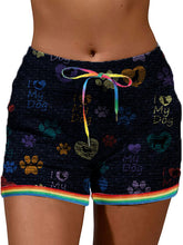 Load image into Gallery viewer, Shorts casuales con bolsillos Dog Love
