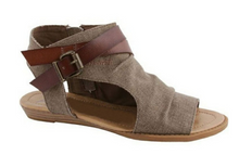 Load image into Gallery viewer, Comfortable Linen Flat Sandals for Women
