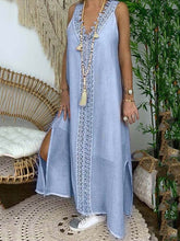 Load image into Gallery viewer, Women's V Neck Lace Dress
