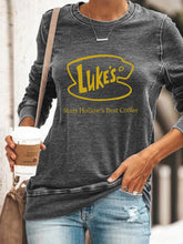 Load image into Gallery viewer, Moletom com tema feminino Luke's Diner Gilmore Girls
