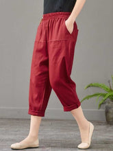Load image into Gallery viewer, Shorts de linho casual
