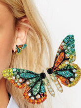 Load image into Gallery viewer, Butterfly earrings
