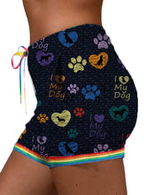 Load image into Gallery viewer, Shorts casuales con bolsillos Dog Love
