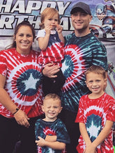 Load image into Gallery viewer, Captain America Super Hero Tie Dye Unisex T-Shirt
