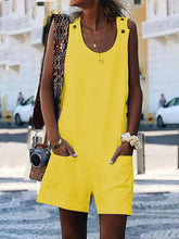 Load image into Gallery viewer, Combined short jumpsuit
