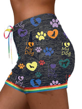 Load image into Gallery viewer, Shorts casuales con bolsillos Dog Love
