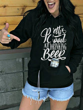 Load image into Gallery viewer, Muito bom em beber cerveja sudaderas con capucha
