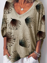 Load image into Gallery viewer, Camiseta casual de manga comprida feminina
