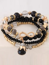 Load image into Gallery viewer, Ladies Crystal Figure Eight Crown Water Drop Mix and Match Special Fashion Bracelet

