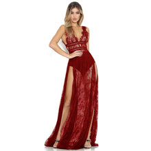 Load image into Gallery viewer, Vestido longo de renda
