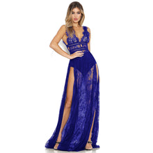 Load image into Gallery viewer, Vestido longo de renda
