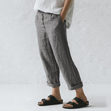 Load image into Gallery viewer, Casual linen pants for women
