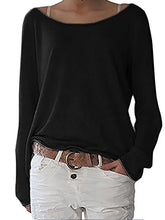 Load image into Gallery viewer, Women's Casual Round Neck Long Sleeve T-Shirt

