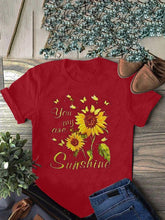 Load image into Gallery viewer, tu eres mi camiseta de manga corta estampada
