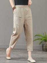 Load image into Gallery viewer, Shorts de linho casual
