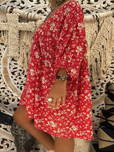 Load image into Gallery viewer, Women's Loose V-Neck Dress

