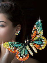Load image into Gallery viewer, Butterfly earrings
