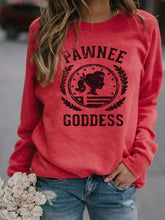 Load image into Gallery viewer, Parques Sudadera Pawnee Goddess e Rec Fan

