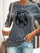Load image into Gallery viewer, I Beg Your Parton Women's Casual Sweatshirt
