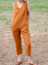 Load image into Gallery viewer, Linen jumpsuit
